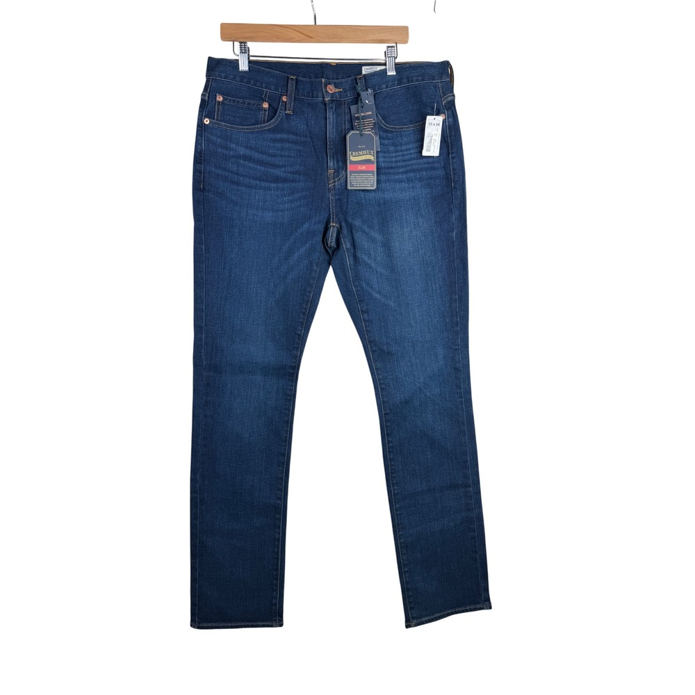 New Daniel Cremieux Men's Slim Fit Jeans size 35x34 Blue